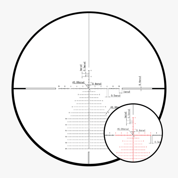 LEGACY Rifle Scope 5-30x56 FFP MRAD