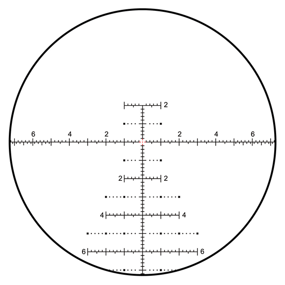 ORYX Rifle Scope 6-36x56 FFP MRAD - Midnight Black (PN-001)