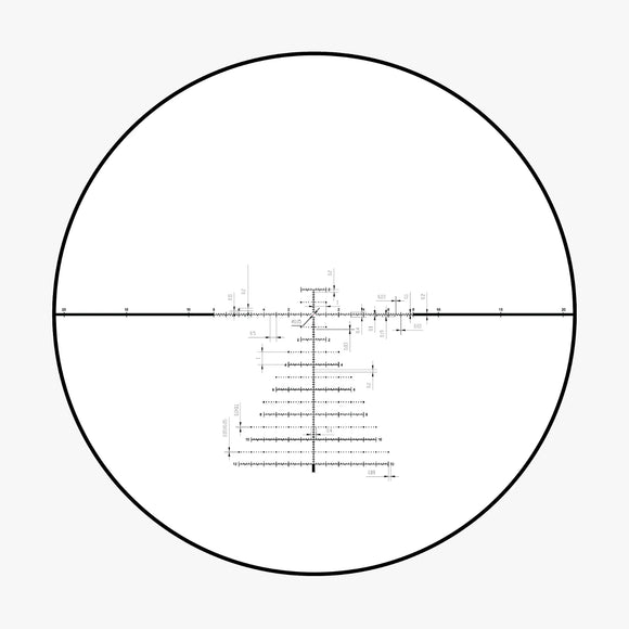 ORYX Rifle Scope 6-36x56 FFP MRAD - Titanium Grey (DMNTR-001)
