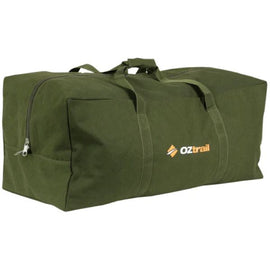 image of OZtrail Canvas Duffle Bag Large 90L