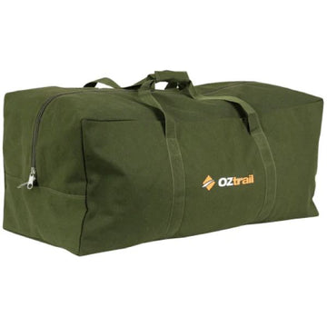 image of OZtrail Canvas Duffle Bag Large 90L