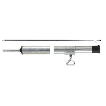 image of OZtrail 230cm Adjustable Pole Tee Nut Galvanised Steel