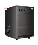 SnoMaster 26Kg-24Hr Plumbed-In Bullet Type Ice-Maker (SM-26 BLACK) in Refrigerators