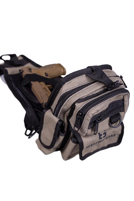 Everyday Gear Cross Shoulder Edc Compact Camo Green