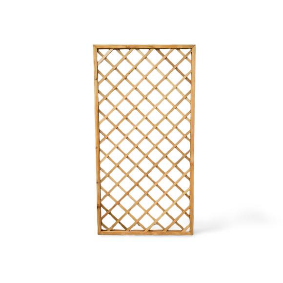 Highlands Sawmill 96mm Diamond Framed Trellis