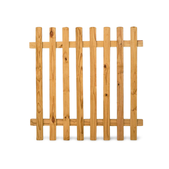 Highlands Sawmill Pine Picket Fence 1200