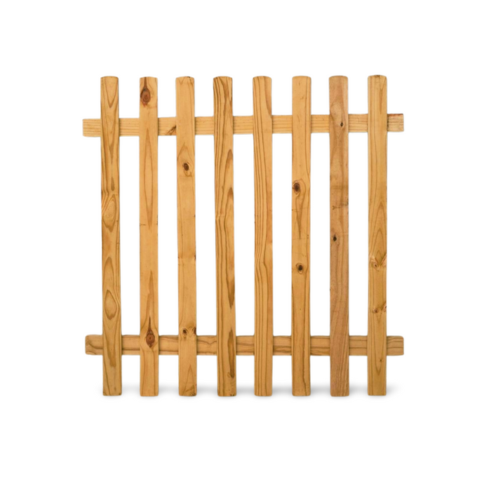 Highlands Sawmill Pine Picket Fence 1200