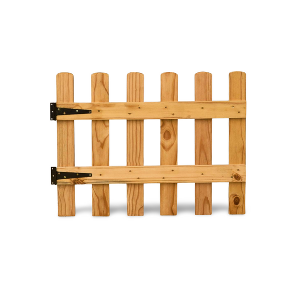 Highlands Sawmill Pine Picket Fence Gate 600