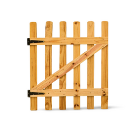 Highlands Sawmill Pine Picket Fence Gate 900 - 0