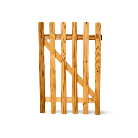 Highlands Sawmill Pine Picket Fence Gate 1200