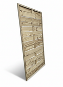 Highlands Sawmill 100mm Lap Weave Framed Panel-2