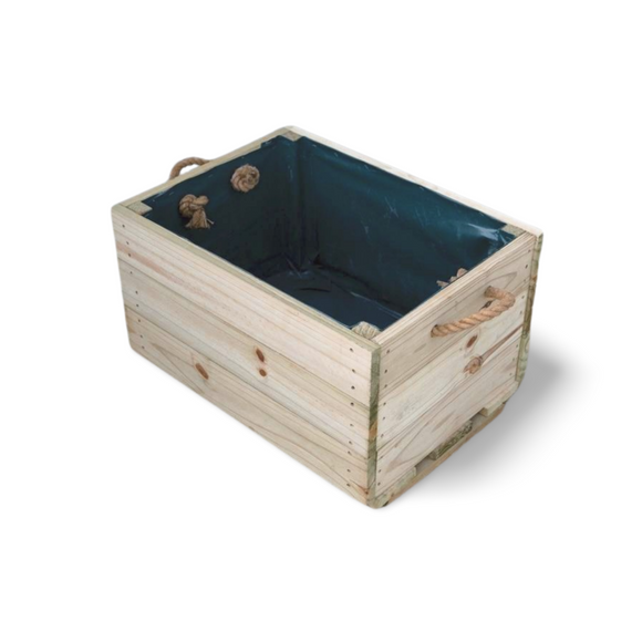 Highlands Sawmill Planter Box (Medium) - with handles & lining