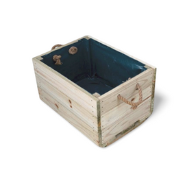 Highlands Sawmill Planter Box (Small) - with handles & lining - 0