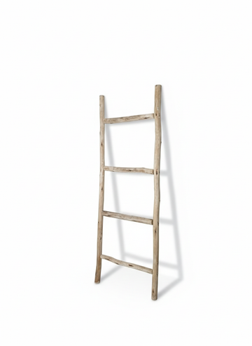 Highands Sawmill Rustic Ladder Natural - 0