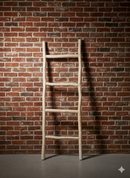 Highands Sawmill Rustic Ladder Natural-3