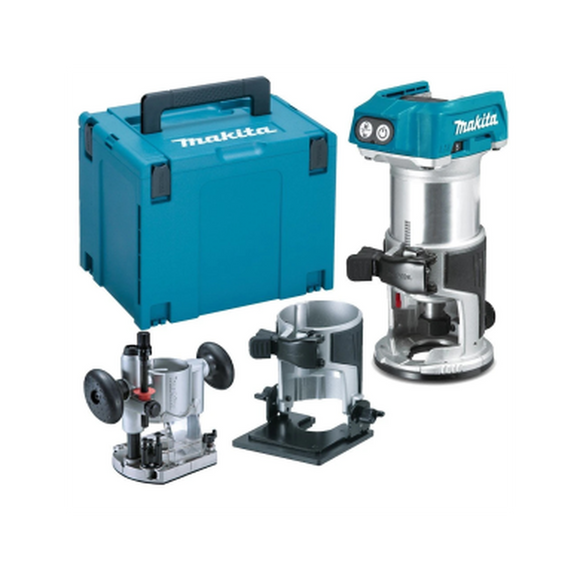Image of Makita Trimmer Set  18V Li-Ion DRT50ZJX2