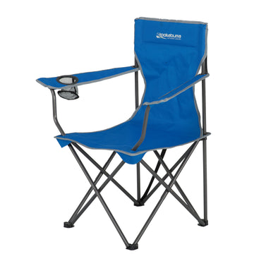 image of Kookaburra Quad Camp Chair 120kg Blue