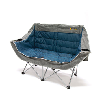 image of OZtrail Galaxy 2 Seater Sofa with Arms 220kg 110kg Per Side