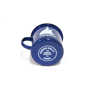image of Campfire Enamel Mug 9cm Navy 500ml