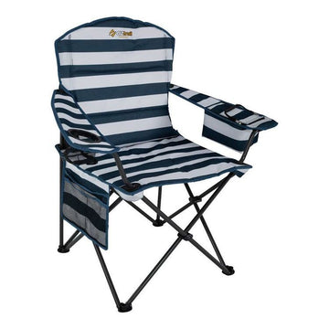 image of OZtrail Getaway Chair Stripe 130kg