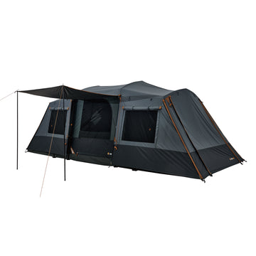image of OZtrail Fast Frame Odyssey 10 Person Lumos Blockout Tent 3 Rooms
