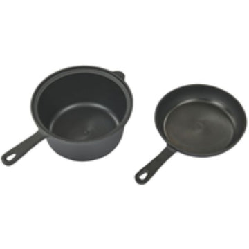 image of Campfire 2.3Qt Suacepan with Skillet Lid