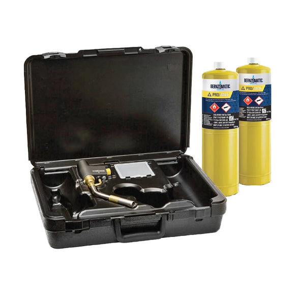 Bernzomatic Max Heat Torch Kit with 2 Pro-MAX Cylinders - image 01