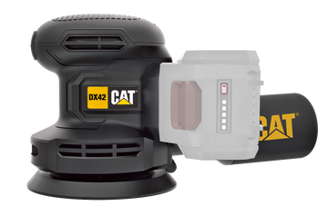 Cat Orbital Sander 125mm & Polisher 150mm 18V TOOL ONLY