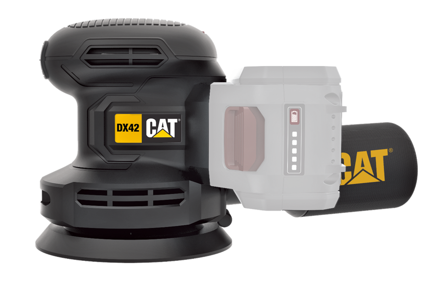Cat Orbital Sander 125mm & Polisher 150mm 18V TOOL ONLY