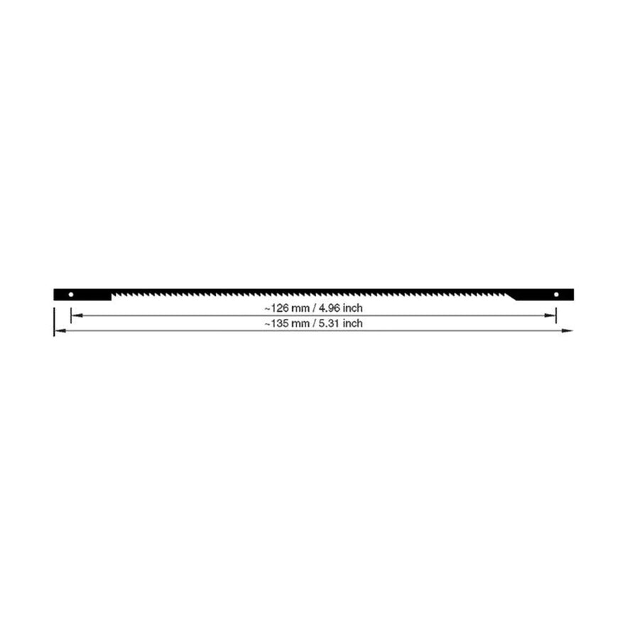 Olson Scroll Saw Blade 15 TPI with Pins 6 Pack - image 01
