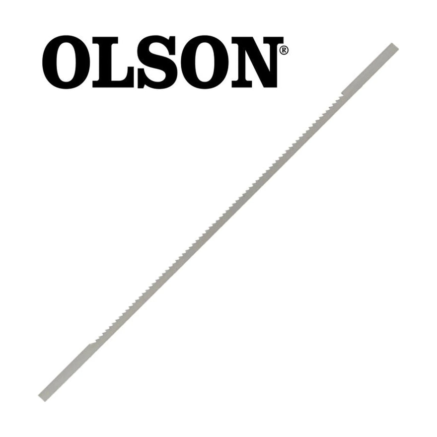 Olson Scroll Saw Blade 5' 125mm 20 TPI Wood Plain End 6 Piece - image 01