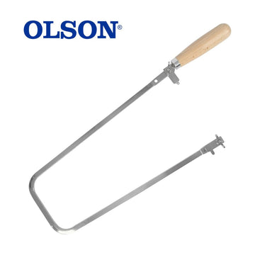Olson Scroll/Fret Saw Frame 250mm Deep 5' Plain End Blade - image 01