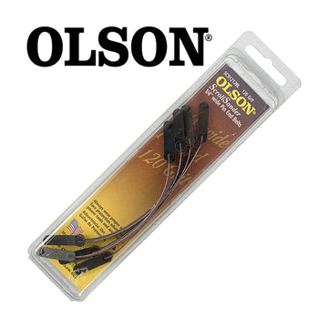 Olson Scroll Saw Sander 5' 125mm x 1/4' 120g Pin End 4 Piece - image 01