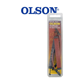 Olson Scroll Saw Sander 5' 125mm x 1/2' 120g Pin End 4 Piece - image 01