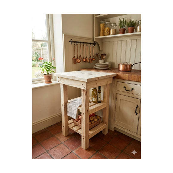 CTS Home Workbench Table 600mm Long X 600mm Wide X 900mm High - image 04