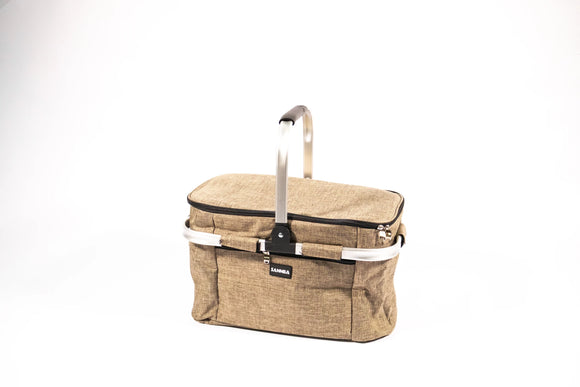 Picnic Cooler Bag 29L – Grey (43 x 25 x 27 cm) - image 01