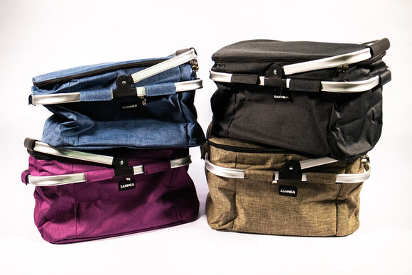 Picnic Cooler Bag 29L – Blue (43 x 25 x 27 cm) - image 04