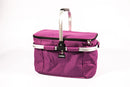 Picnic Cooler Bag 29L – Purple (43 x 25 x 27 cm) - image 01