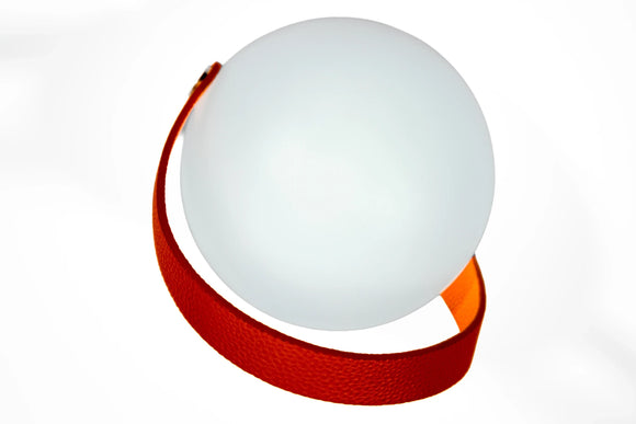 Portable Ambient Lamp – Orange Round (13 cm) - image 03