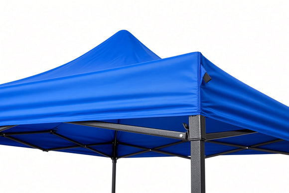 Heavy-Duty Gazebo 3 x 3 m – Blue - image 02