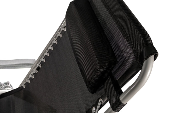 Foldable Lounge Chair – Black - image 03