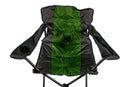 Foldable Camping Chair – Grey & Green - image 02