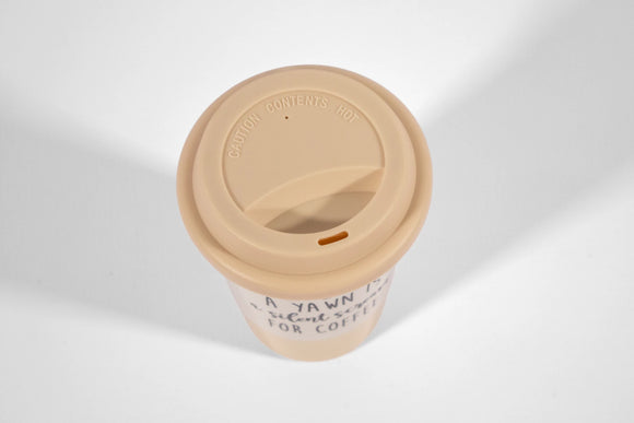 Travel Coffee Mug – Cream (9 x 14.5 x 6 cm) - image 03