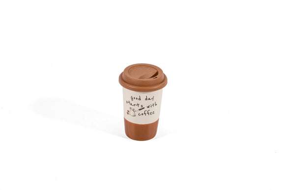 Travel Coffee Mug – Toffee (9 x 14.5 x 6 cm) - image 02
