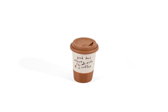 Travel Coffee Mug – Toffee (9 x 14.5 x 6 cm) - image 02