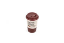 Travel Coffee Mug – Maroon (9 x 14.5 x 6 cm) - image 02