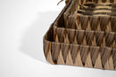 Woven Square Basket Set – 3-Piece, Beige - image 03