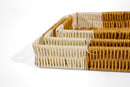 Rattan Woven Square Basket Set – 3-Piece, White - image 03