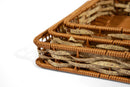 Rattan Woven Square Basket Set – 3-Piece, Natural - image 03