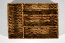 Natural Hyacinth Woven Cutlery Basket - image 02